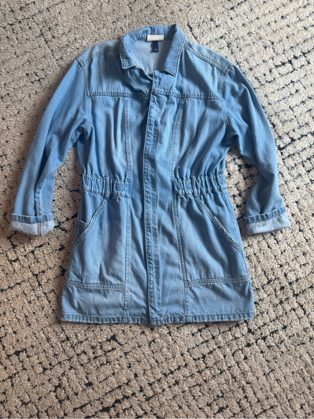 Universal Thread Light Blue Denim Mini Dress